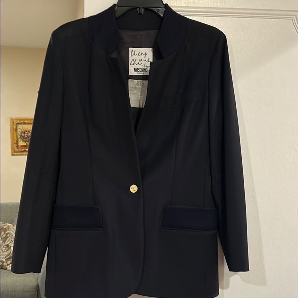 Navy blue blazer